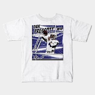 Dak Prescott Dallas Comic Kids T-Shirt